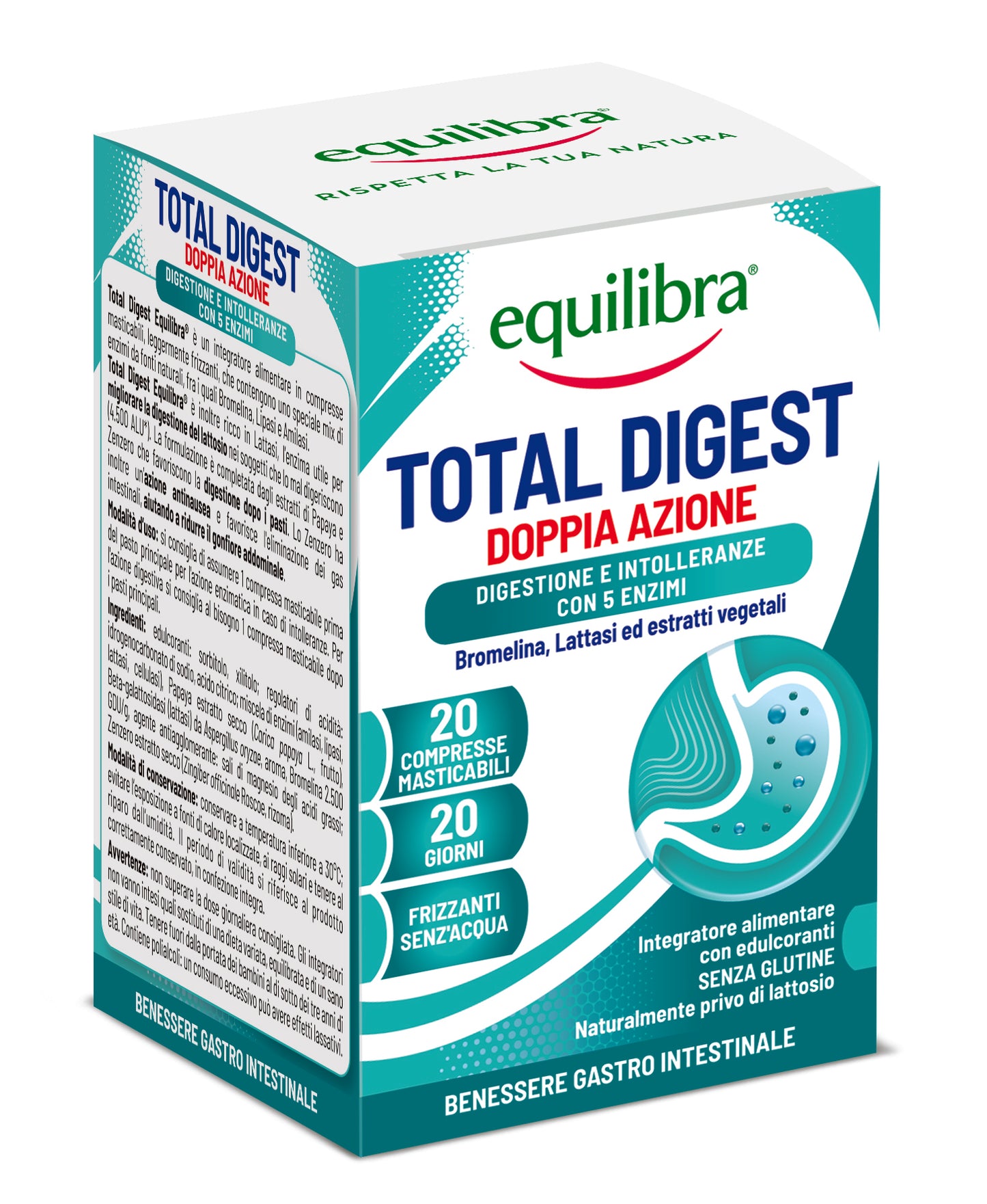 Total Digest per la digestione e le intolleranze