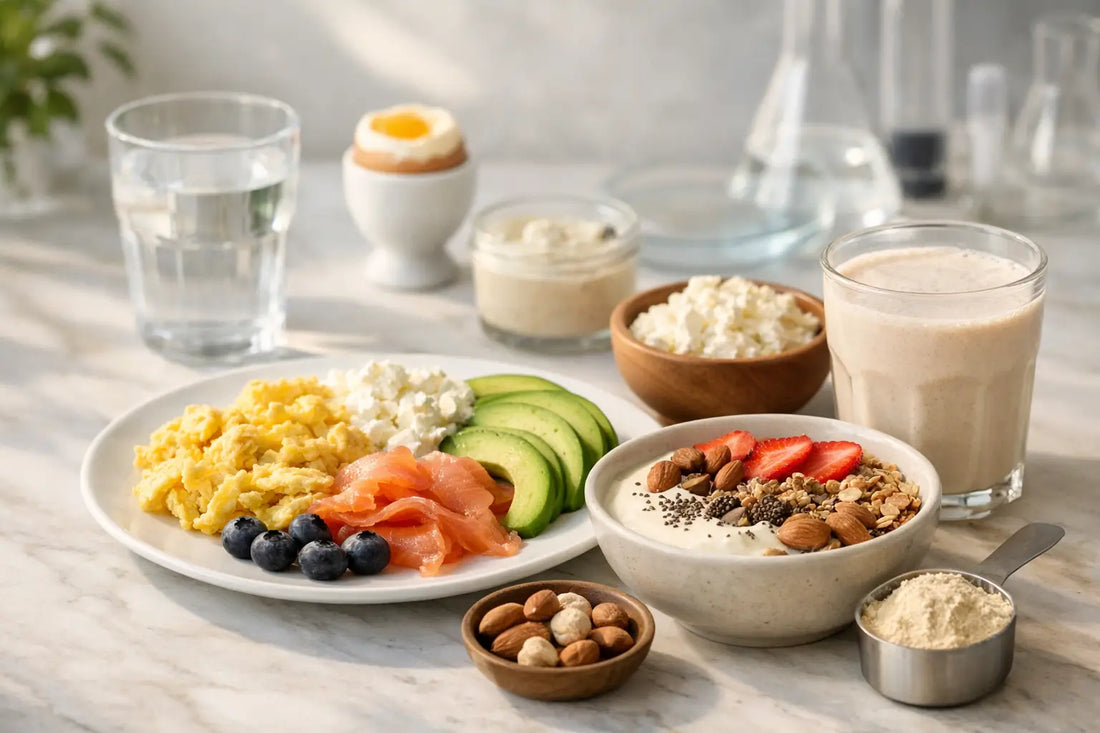 Esempio di colazione proteica per GLP-1