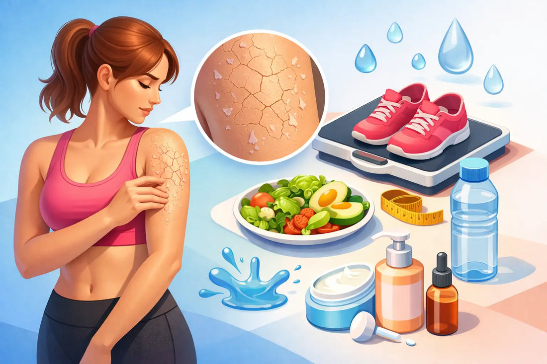 Skin dryness during weight loss: cosa fare