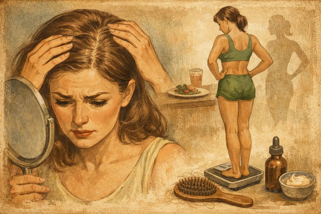 Hair thinning after rapid weight loss: cause e rimedi