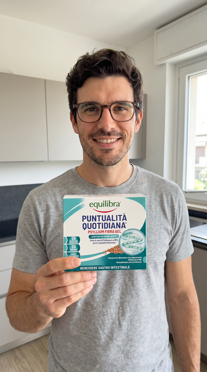 Puntualità Quotidiana Psyllium Fibra Gel per la regolarità intestinale
