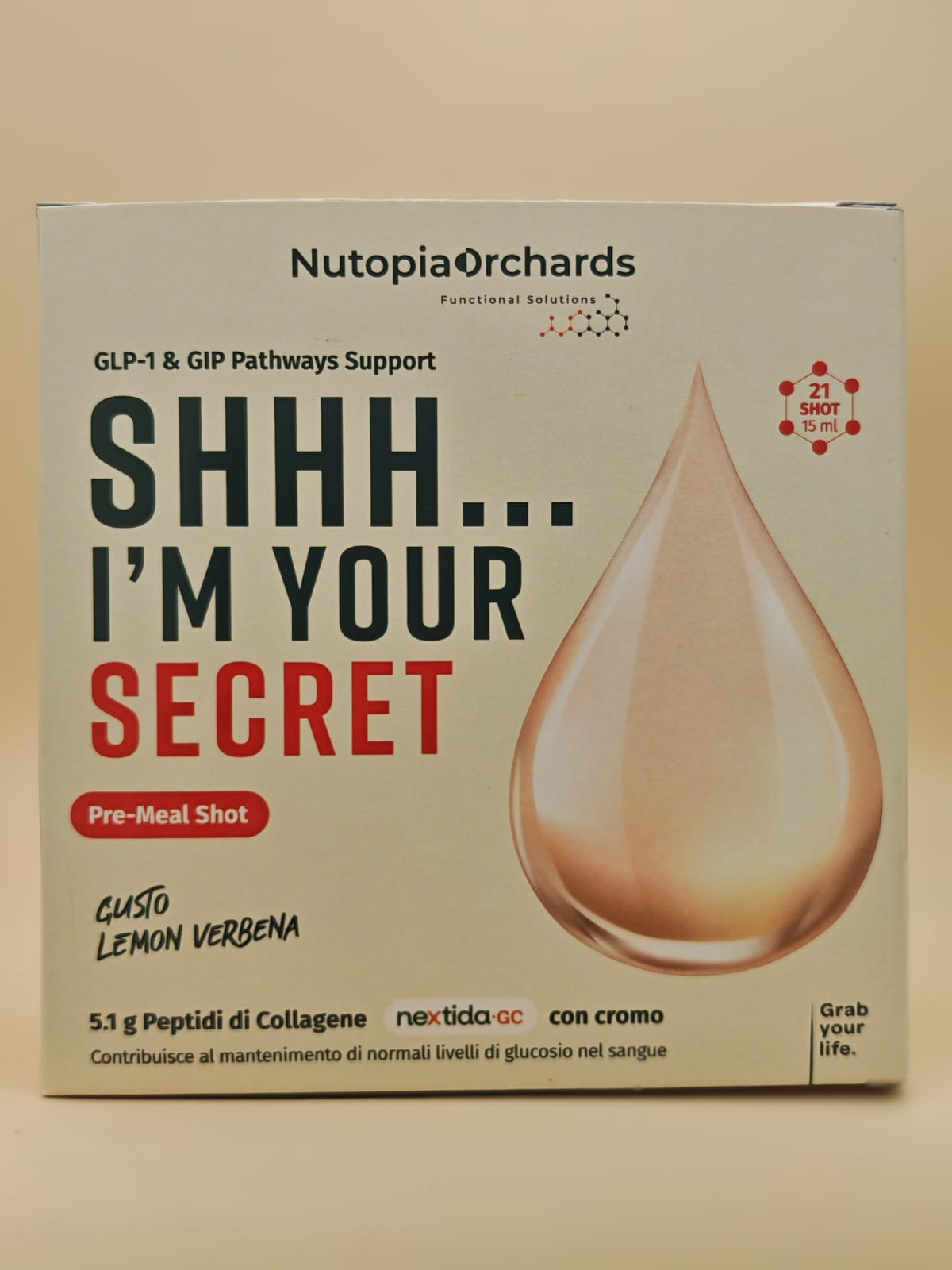 SHHH... I'm Your Secret Pre-Meal Shot GIO & GLP-1 Pathways Support