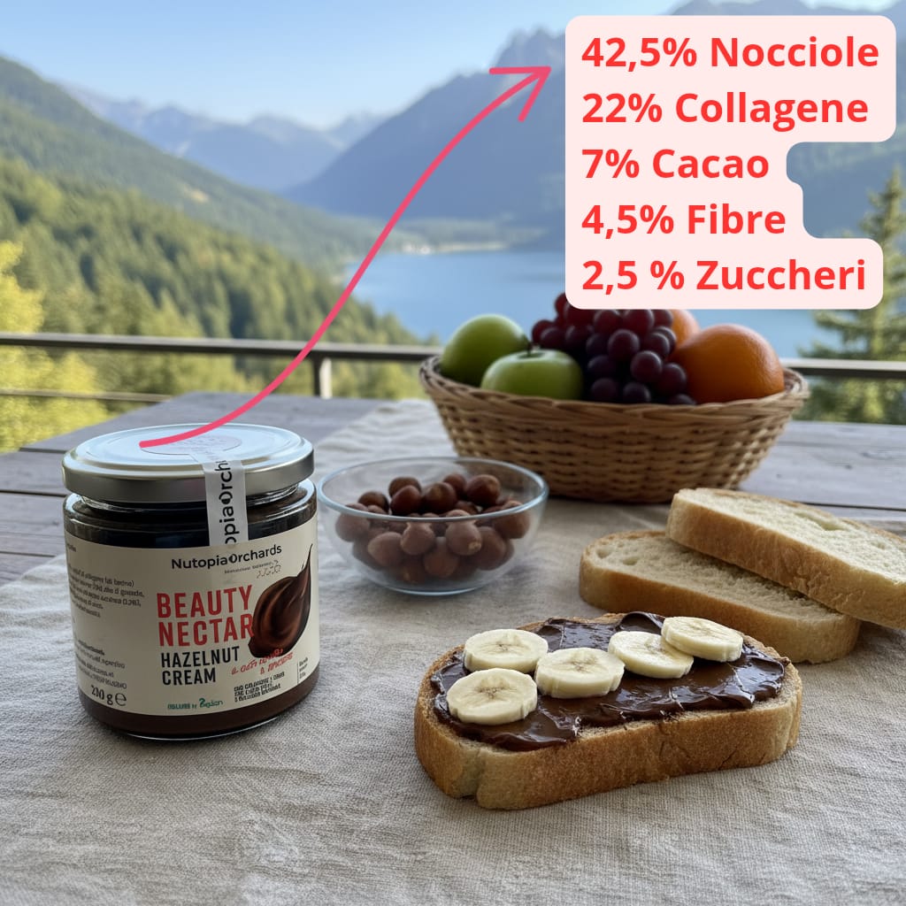 Beauty Nectar – Hazelnut Spread with Collagen