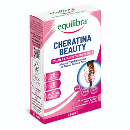 Cheratina Beauty per volume e lucentezza dei capelli
20 compresse