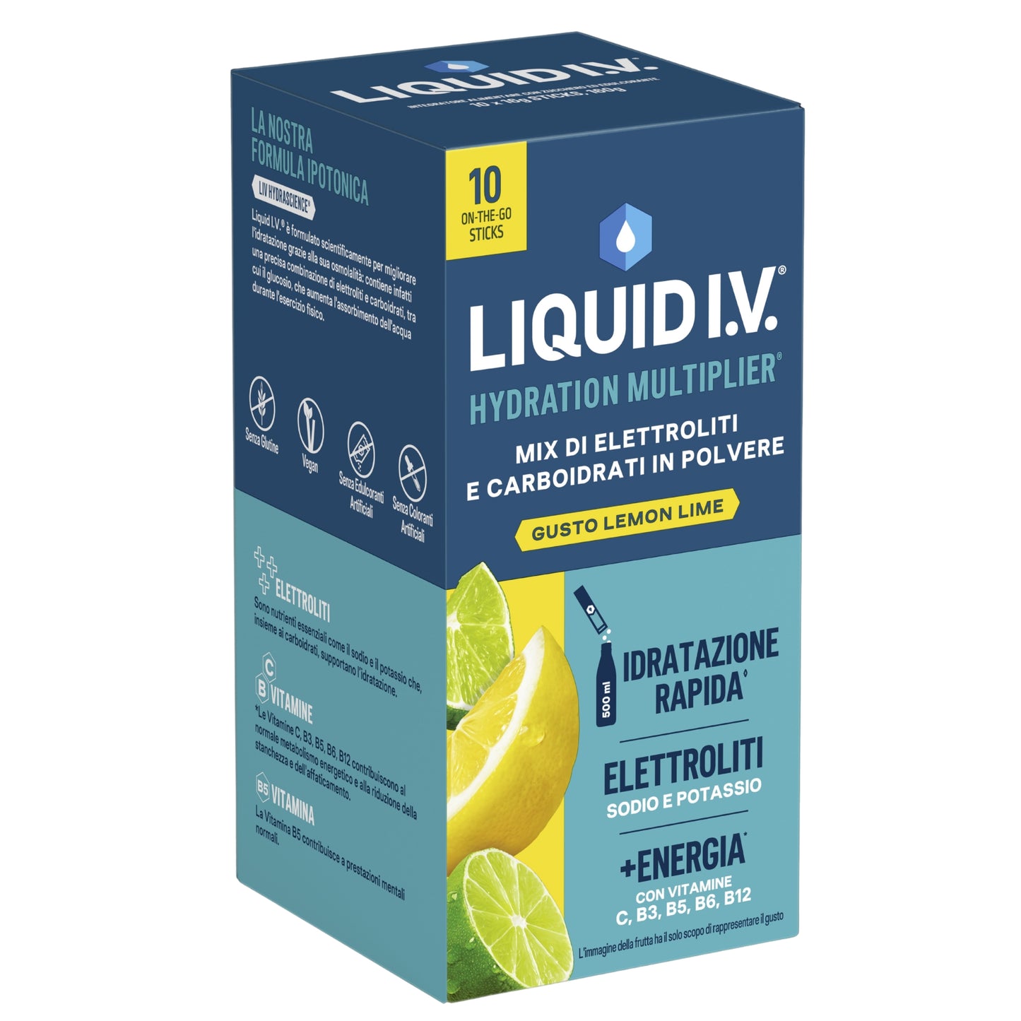 Liquid I.V.® Hydration Multiplier® Lemon Lime 16 Sticks
