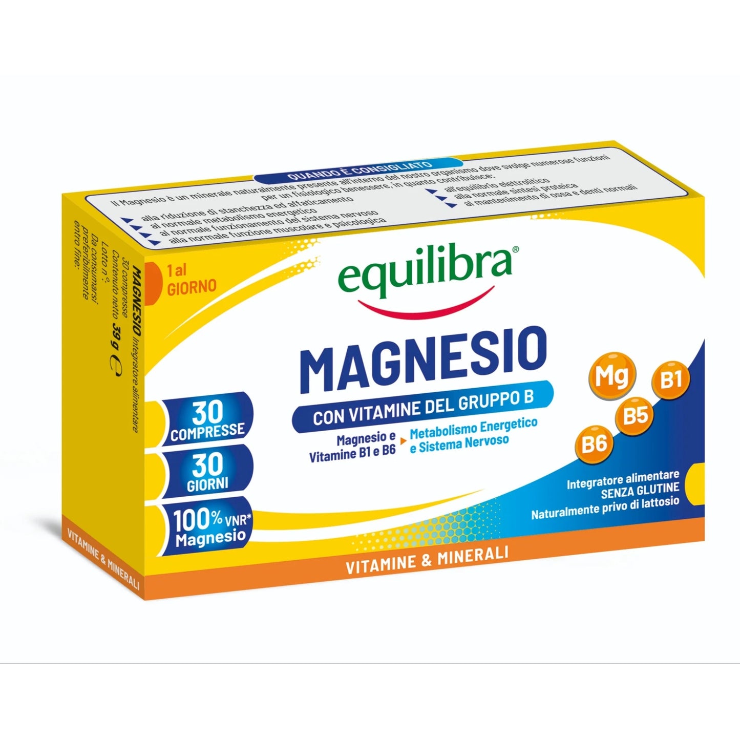 Magnesio con Vitamine B in compresse