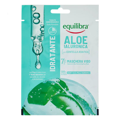 Maschera Viso Idratante Aloe Ialuronica