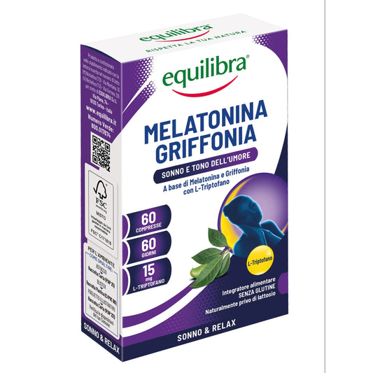 Melatonina e Griffonia per il sonno e il tono dell'umore