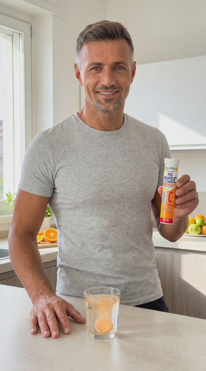 Più Propoli con Vitamina C per il sistema immunitario
20 compresse effervescenti