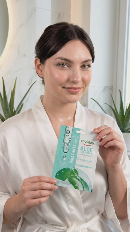 Maschera Viso Idratante Aloe Ialuronica