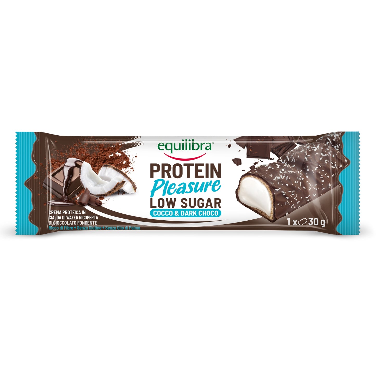 Barretta Protein Pleasure Cocco e Cioccolato Fondente