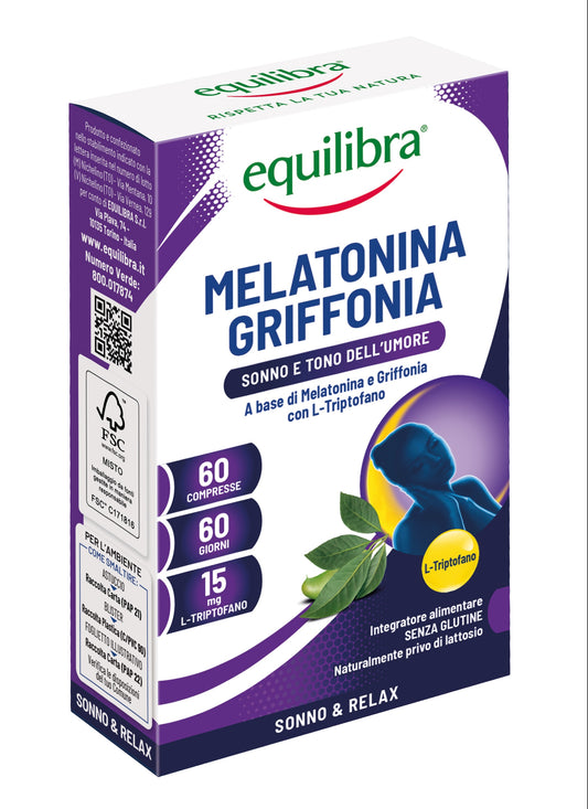 Melatonina e Griffonia per il sonno e il tono dell'umore