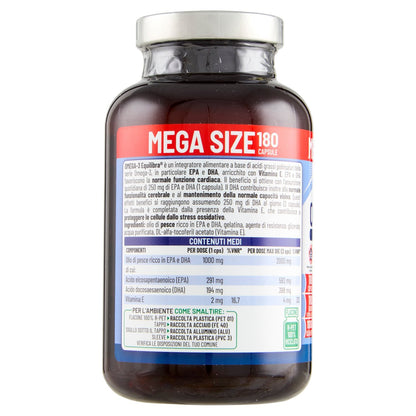 OMEGA 3 Mega Size Scorta 6 mesi
