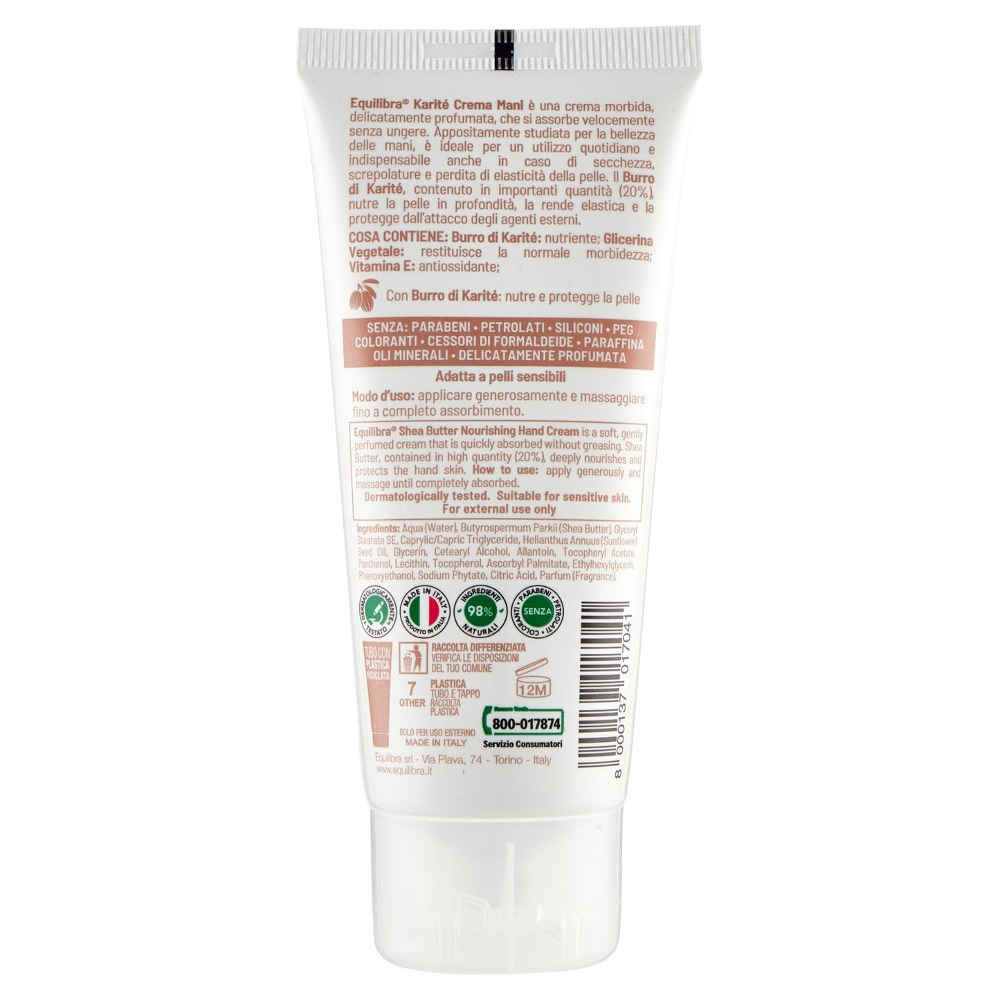 Crema Mani Karitè