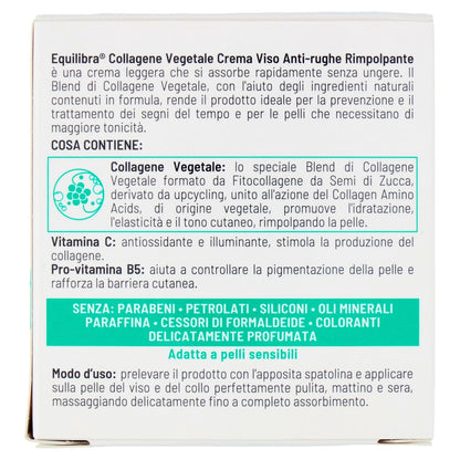 Crema Viso Collagene Vegetale
50 ml